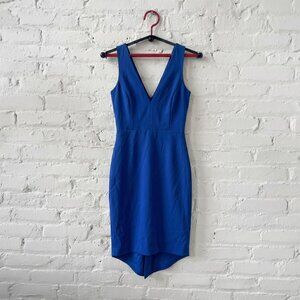 Mason V-Neck midi length dress